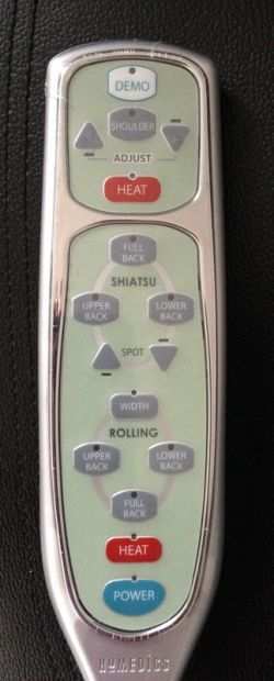 Massaggiatore riscaldato Homedics GSM-500H-GB per schiena e collo