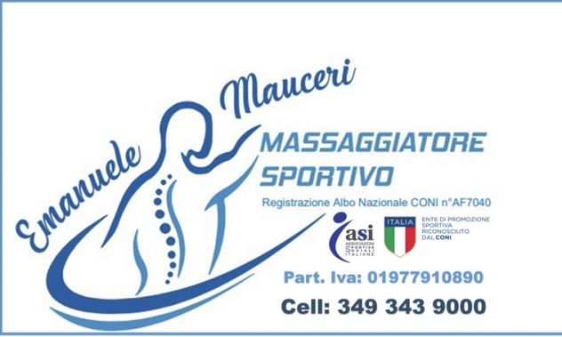 Massaggiatore Sportivo