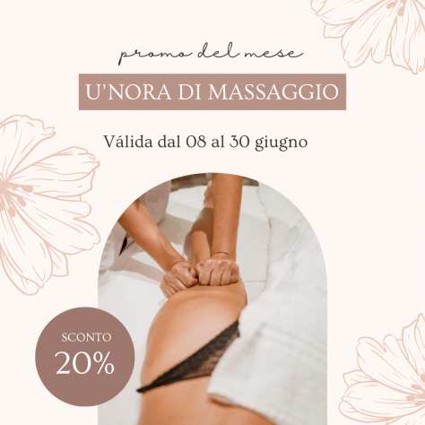 Massaggiatrice olistica professionista. Arezzo.