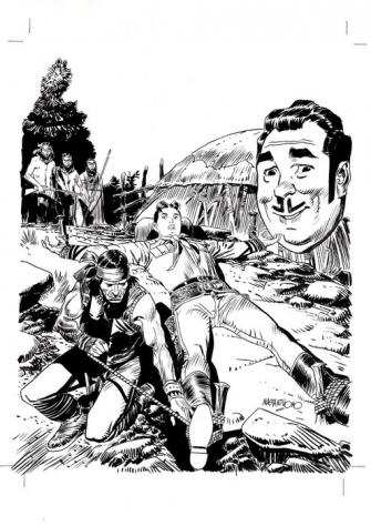 Mastantuono, Corrado - copertina originale per Capitan Miki