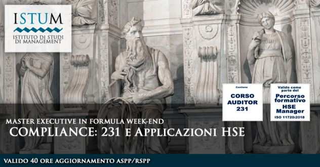 Master in Compliance D.lgs. 231 e Applicazioni HSE