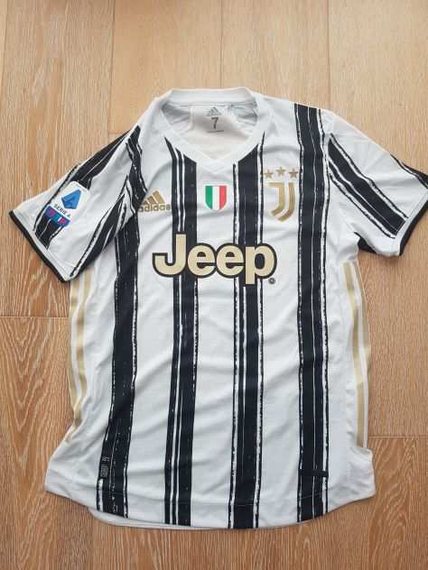 Match Worn Issued Shirt CR7 Cristiano Ronaldo Home Juventus Serie A 2020  2021