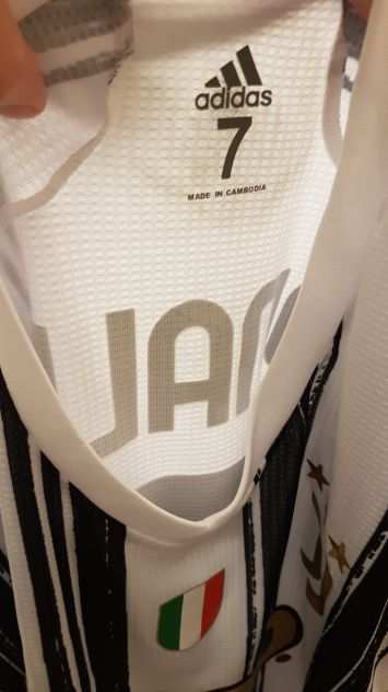 Match Worn Issued Shirt CR7 Cristiano Ronaldo Home Juventus Serie A 2020  2021
