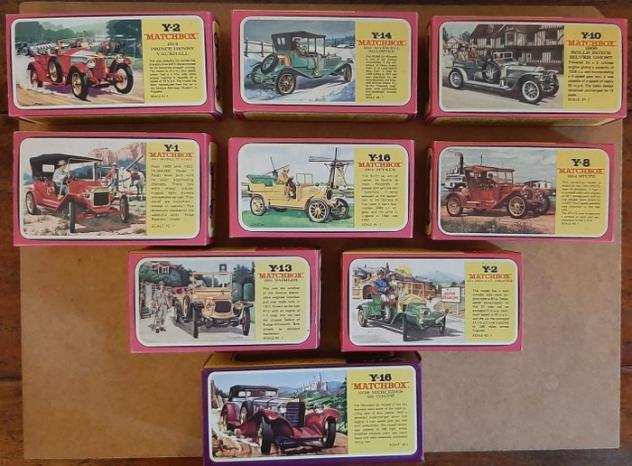 Matchbox - 148 - 9x Models of Yesteryear