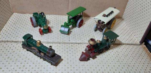 Matchbox Lesney 164 - 5 - Modellino di auto - AMERICAN LOCO, DUKE of CONNAUGTH, AVELING AND PORTER ROAD ROLLER, FOWLER SHOWMAN ENGINE