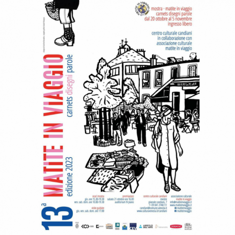 Matite in Viaggio Mostra collettiva a Mestre Venezia di urban sketching