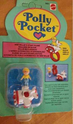 Mattel - Action figure Polly Pocket 3x Rings New Sealed Vintage No Reserve Price Super Rares - 1980-1990