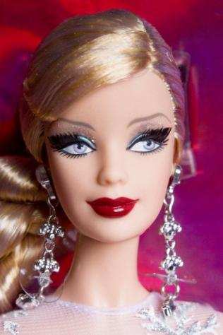 Mattel - Bambola Barbie 2008 Magia delle Feste Natale. 20deg anniversario - 2000-2010 - Indonesia