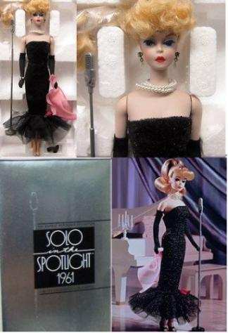Mattel - Bambola Barbie Porcelain Solo In The Spotlight - 1980-1990