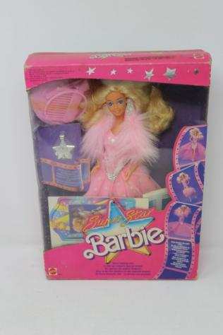 Mattel - Bambola barbie superstars mattel 1988 con scatola - 1980-1989
