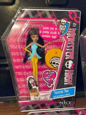 Mattel - Serie completa 4 Monster pen  Monster High  Mattel 2012 - Penna