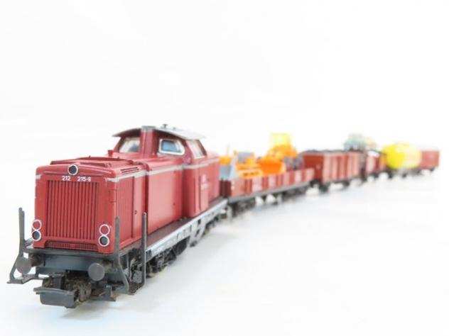 Maumlrklin H0 - 2875 - Set di treni (1) - BR 212 con 5 diversi carri merci e M-Rails - DB