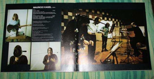 Mauricio Kagel - TactilUnter Strom - Classical , Contemporary, Post-Modern - Album LP (oggetto singolo) - Prima stampa - 1974