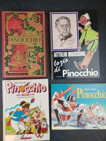 Mazzanti, Mussino, Bottaro, Lupatelli - 4x edizioni quotPinocchio dallorigine ad oggiquot - 19831995