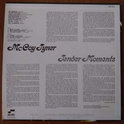Mc Coy Tyner TENDER MOMENTS Blue Note