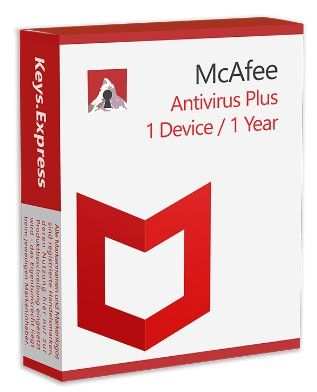 McAfee Antivirus Plus 1D1Y