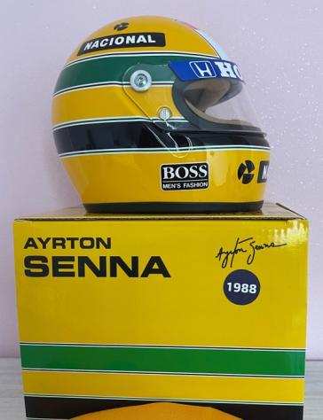 McLaren - Formula Uno - Ayrton Senna - 1988 - 12 Scale helmet