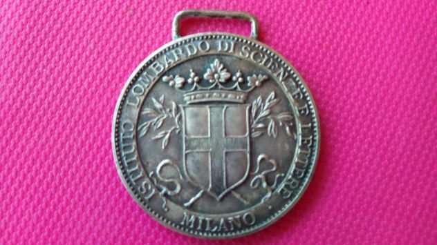 Medaglia Argento 800, anno 1910, originale