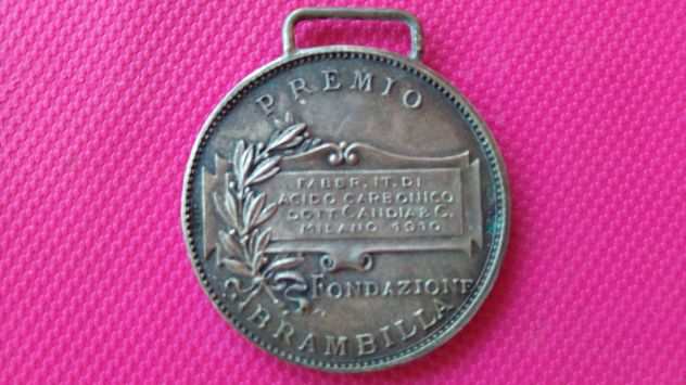 Medaglia Argento 800, anno 1910, originale