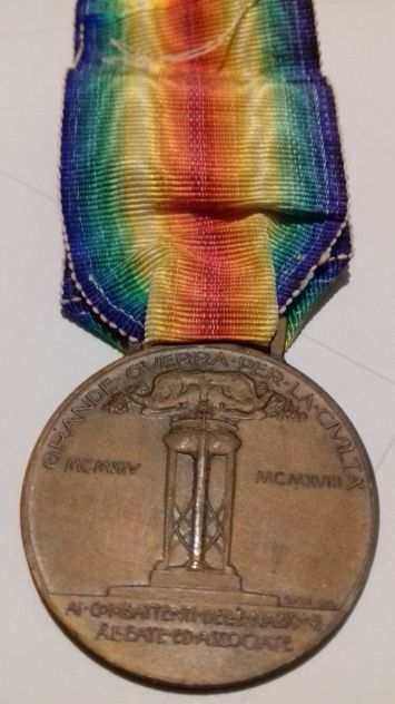 Medaglia prima guerra mondiale