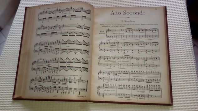 Mefistofele di Arrigo Boito Spartito musicale del 1900