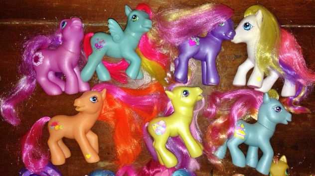 mega lotto 13 my little pony hasbro G3 collezione come nuovi vola mio mini pony