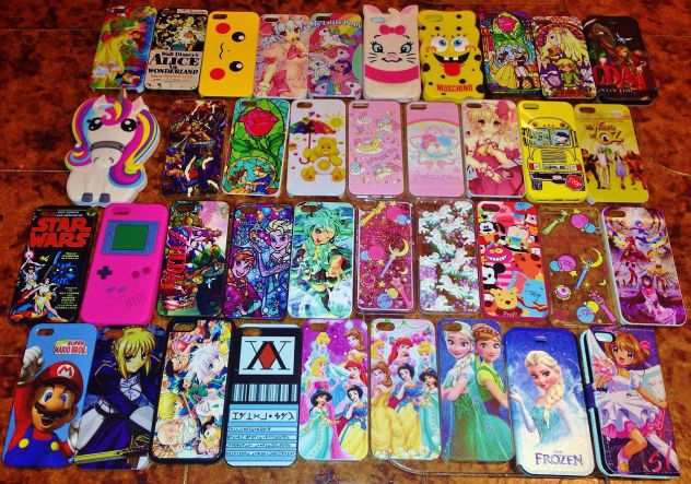 mega lotto 38 cover iphone 5 5g 5s anime cartoni animati disney pokemon zelda