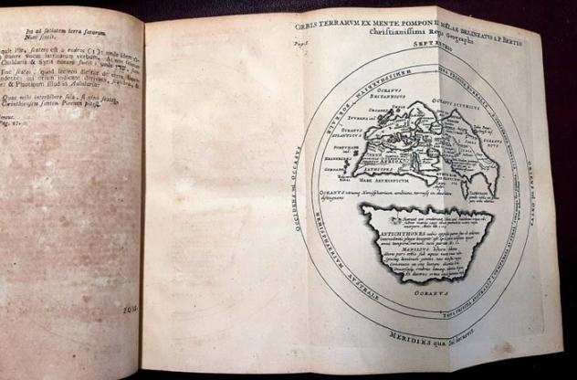 Melae, Pomponii - De situ orbis libri III - 1722
