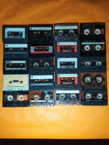 Memorex - Thats - Maxell - Raks - TDK - Fxi - Fuji - Basf - Sony - Scotch - Agfa - Musicassetta vuota - Modelli vari