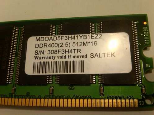 Memoria 512 Mbyte DDR 400