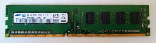 MEMORIA DIMM SAMSUNG M378B5773DH0-CH9 2GB DDR3 PC3 10600U