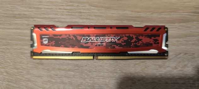 Memoria RAM Ballistix Sport 8GB DDR4