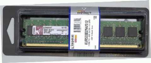 Memoria RAM Kingston 512MB DDR2 533MHz 240 pin DIMM PC2-4200 CL4 NUOVA Affare