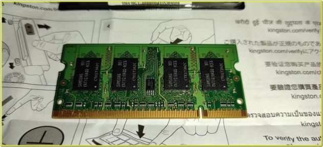 Memoria Ram Kingstone 1gb DDR2 SDRAM pc2 5300s