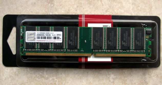 Memoria RAM per computer 1 GB DDR 400