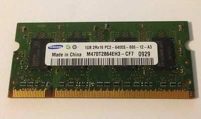 Memoria RAM Samsung SODIMM DDR2 1GB PC2-6400