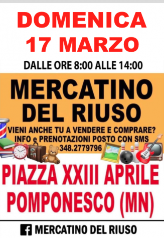 MERCATINO DEL RIUSO POMPONESCO (MN)