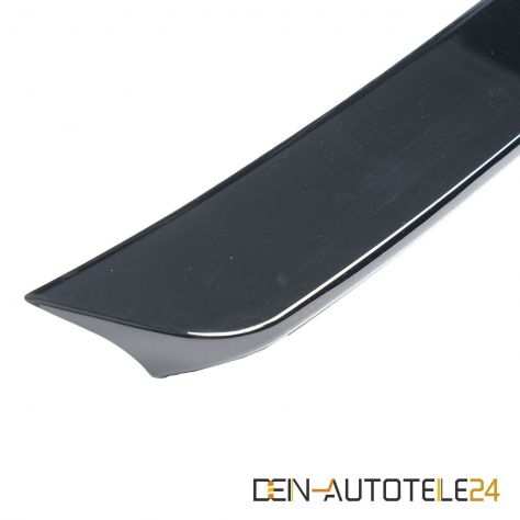 MERCEDES CLASSE E W212 SPOILER POSTERIORE AMG SUL COFANO NERO LUCIDO