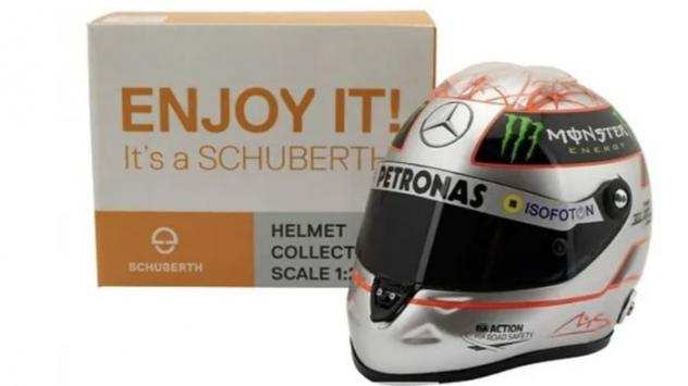 Mercedes - Formula 1 - Michael Schumacher - 2012 - 12 Scale helmet