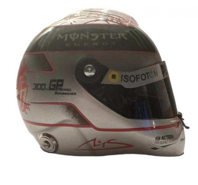 Mercedes - Formula 1 - Michael Schumacher - 2012 - 12 Scale helmet