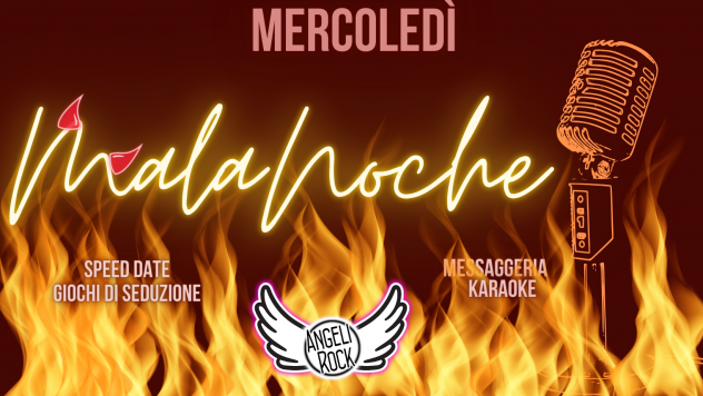 Mercoledigrave serata karaoke, messaggeria e giochi di seduzione da Angeli Rock