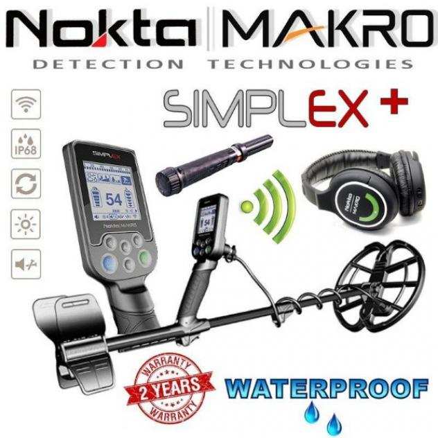 metal detector makro nokta simplex cercametalli Usato