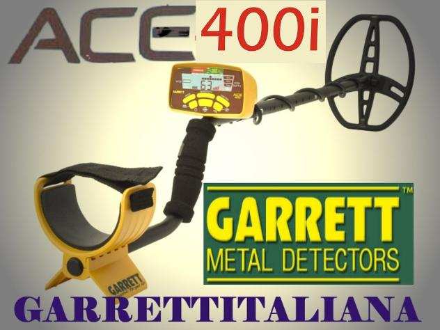 metal detector per oro garrett ace 400i con access Nuovo Euro 399