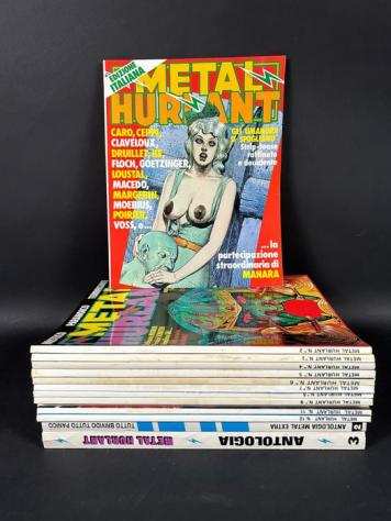 Metal Hurlant nn 112 cpl  2 raccolte - Edizione Italiana - Brossura - Prima edizione - (1981)