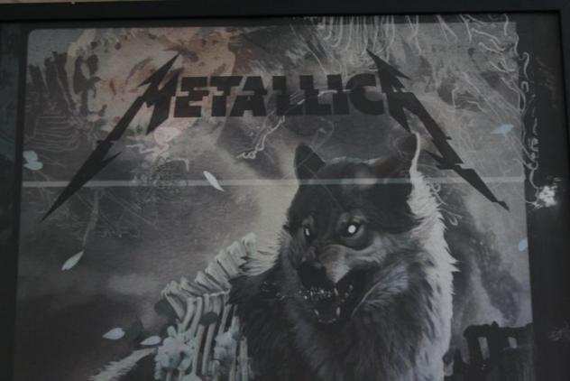 Metallica - Worldwired VIP 2018 - Poster - Design by AJ Frena - Framed - Poster originale prima stampa - 20182018