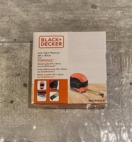 Metro a nastro 5M - BlackDecker (NUOVO)