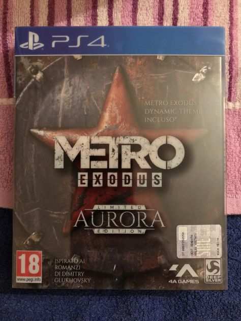 Metro Exodus Aurora Limited Edition per PS4 e PS5 usata come nuova