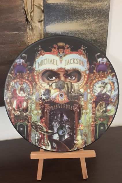 MICHAEL JACKSON, DANGEROUS, Picture Vinyl, England PDP 0-93626-4688600, 1997.