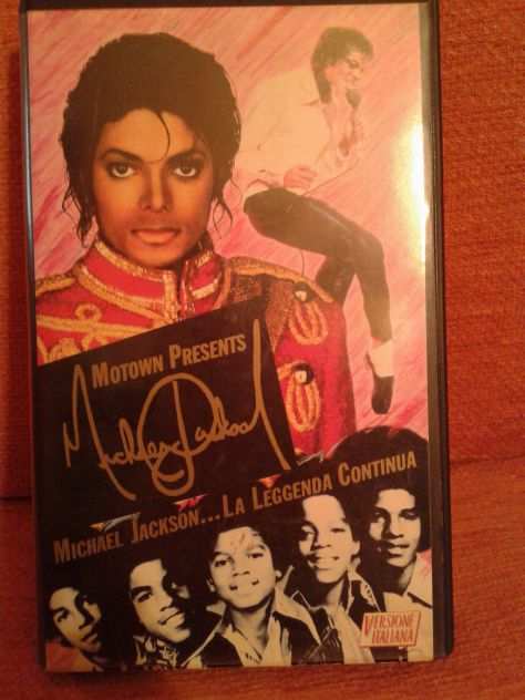 Michael Jackson VHS ... La Leggenda Continua