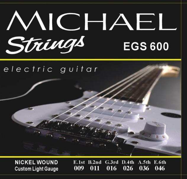 MICHAEL STRINGS - 60 mute Egs 600 946 Custom Light Gauge - - Chitarra elettrica (Senza Prezzo di Riserva)